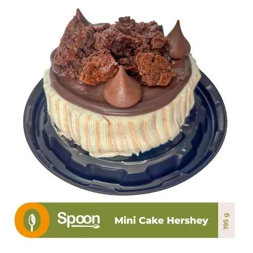 Mini Cake Spoon Kisses Hersheys - 195 g