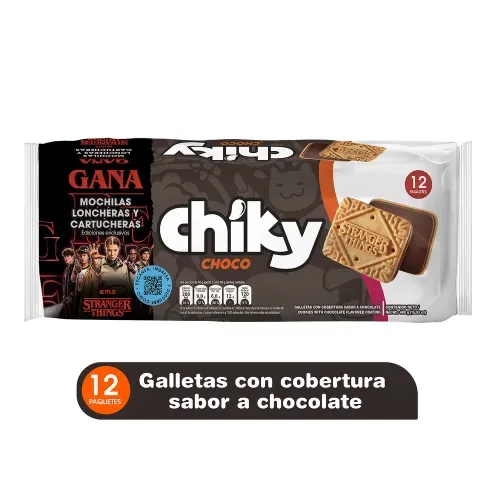 Galletas Pozuelo Chiky Chocolate - 480 g