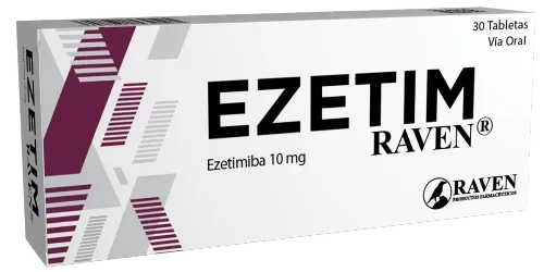 Ezetim 10 mg caja 30 comprimidos - Precio indicado por caja