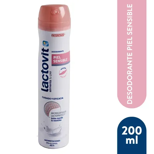 Desodorante Lactovit Spray Sensible 200Ml