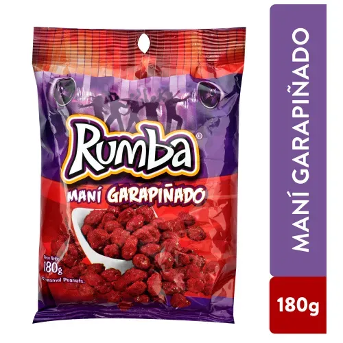 Maní Rumba Garapiñado Rico En Vitamina E y B - 180 g