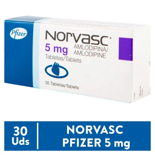 Norvasc 5 mg x 30 Tab