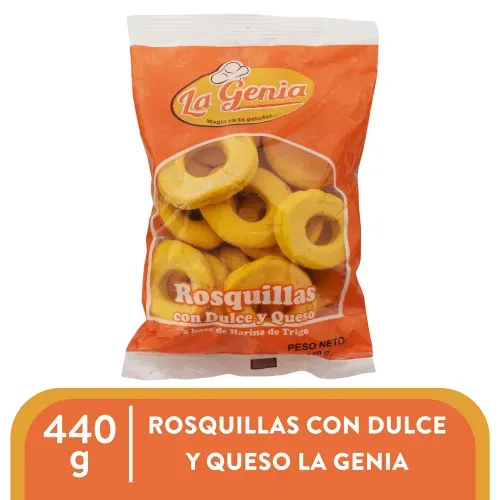 Rosquillas La Genia C Dulc Y Queso 140 g