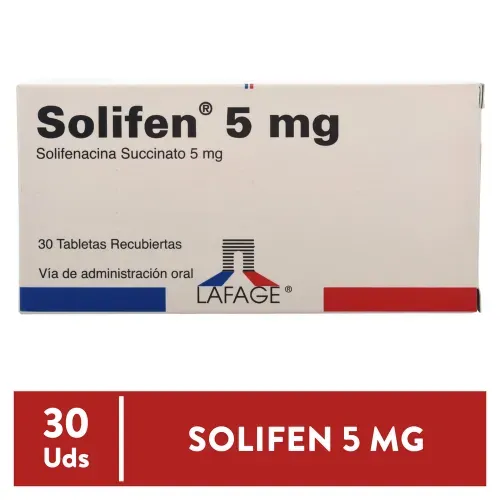 Solifen 5mg x 30 Tabletas