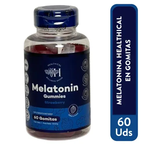 Melatonina Healthical En Gomitas 60u