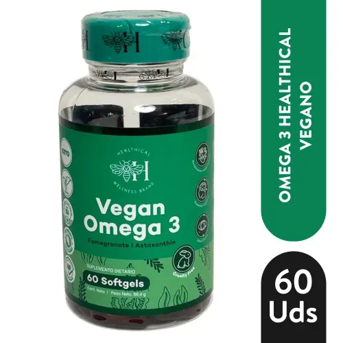 Omega 3 Healthical Vegano Epa Dha 60u