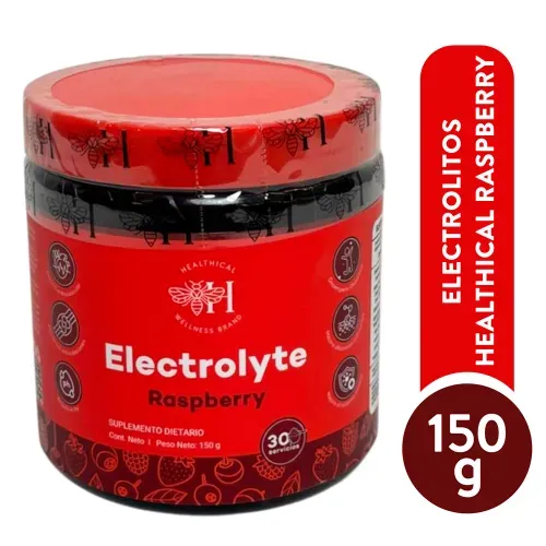 Electrolitos Healthical Raspberry 150 g