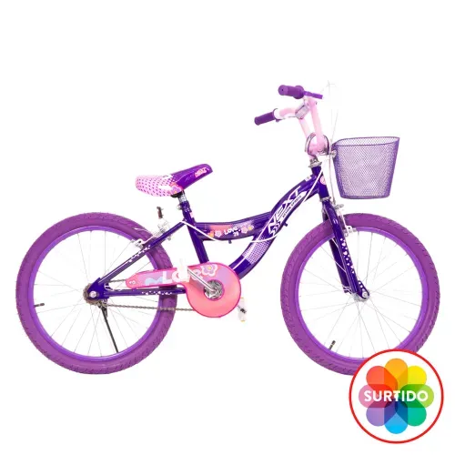 Bicicleta 20 Bmx Princesa edad recomendada entre los 8a 10 años Modelo PRI200