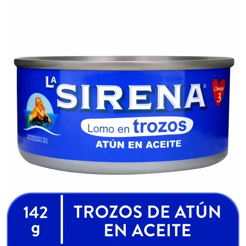 Atun La Sirena trozos en aceite 142 g