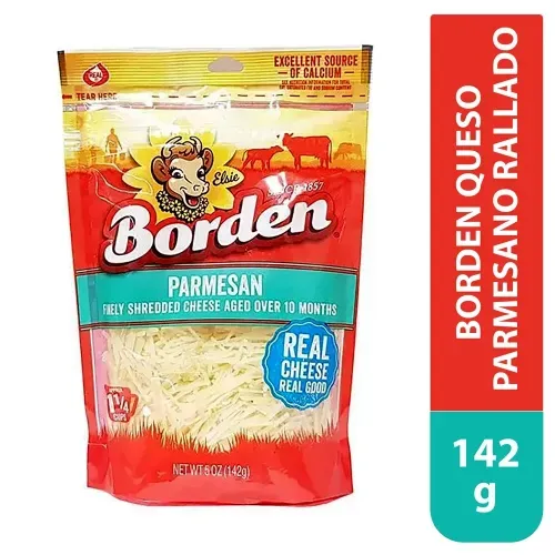 Queso Borden Parmesano Rallado - 142 g
