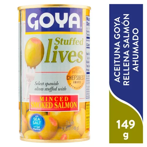 Aceituna Goya Rellena Salmon - 149 g