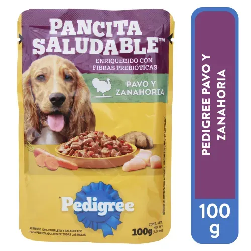 Pedig Pouche Panc Sal Pavo Zanah 100g