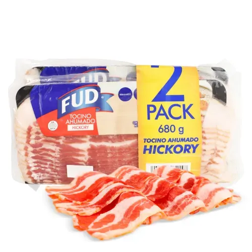 2pack Tocino Fud Hickory 680 G Ea