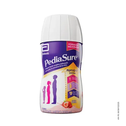 Alimento líquido Pediasure sabor fresa -220 ml