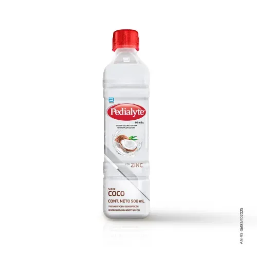 Suero de Rehidratación Pedialyte Líquido Coco 60 mEq -500 ml