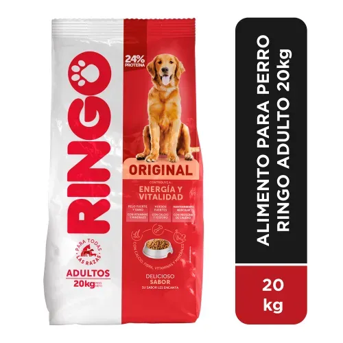 Alimento para Mascotas Perro Ringo Original Adulto - 20 kg