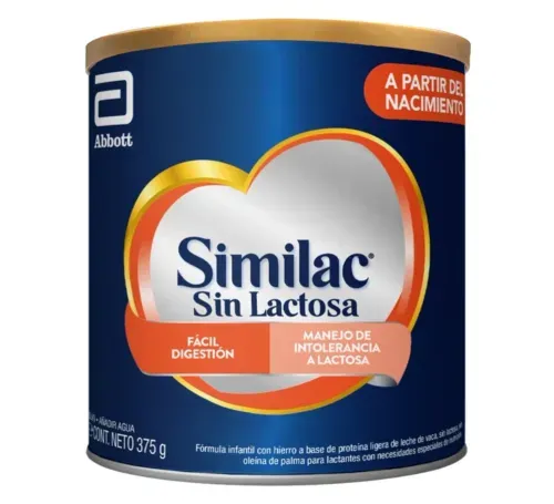 Fórmula Infantil Similac® Sensitive Sin Lactosa, A Partir Del Nacimiento - 375g