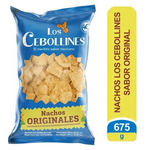 Nachos Los Cebollines Original 675 Gr