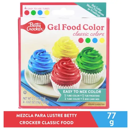 Mezcla Para Lustre Betty Crocker Classic Food Colour - 77 g