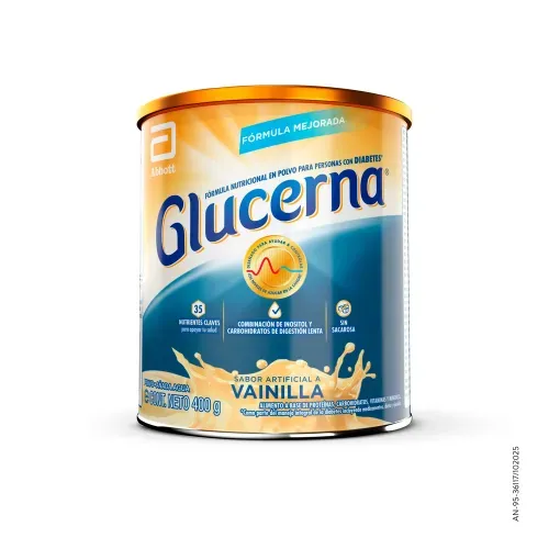 Fórmula Nutricional Glucerna Sabor Vainilla - 400 g
