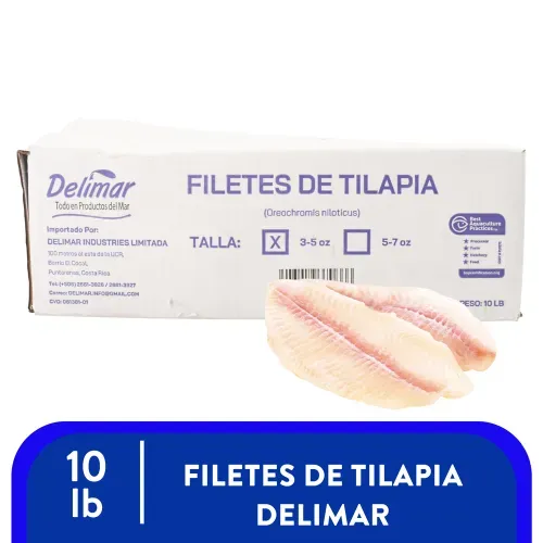 Filete Tilapa Cong Cj Delimar 4500 Gr Ea