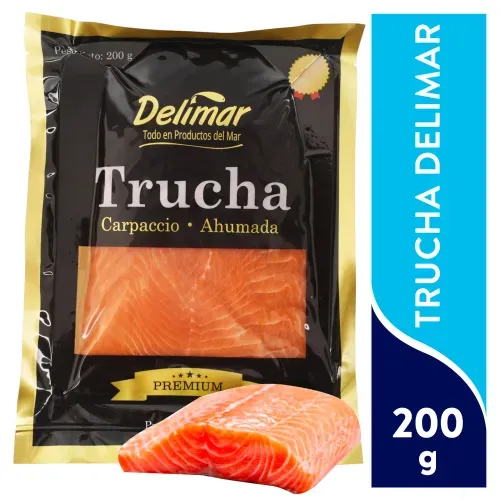 Trucha Ahumada Delimar 200 Gr Ea