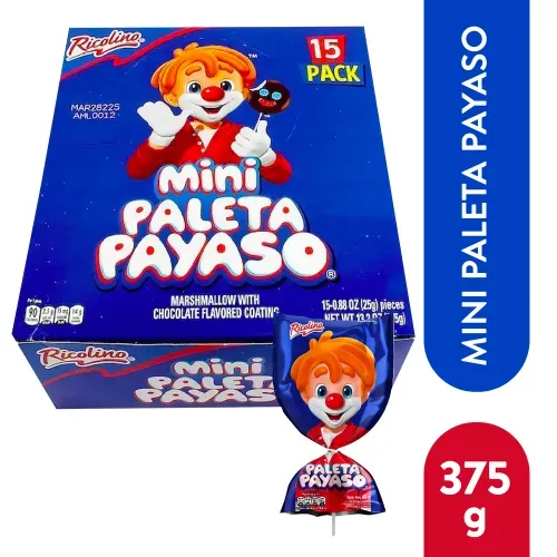 Mini Paleta Payaso 375g