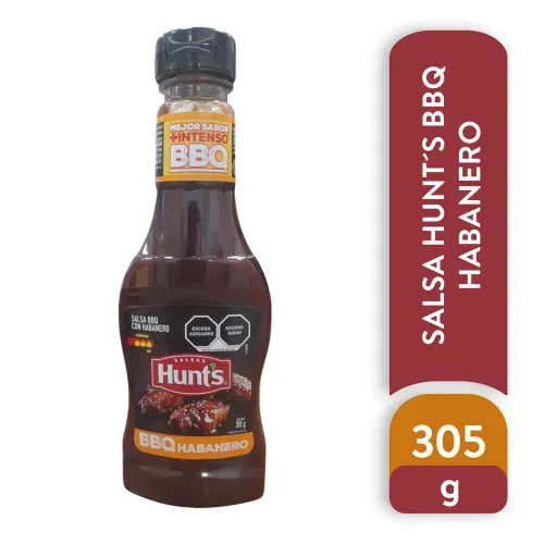 Salsa Hunts Bbq Habanero 305 g