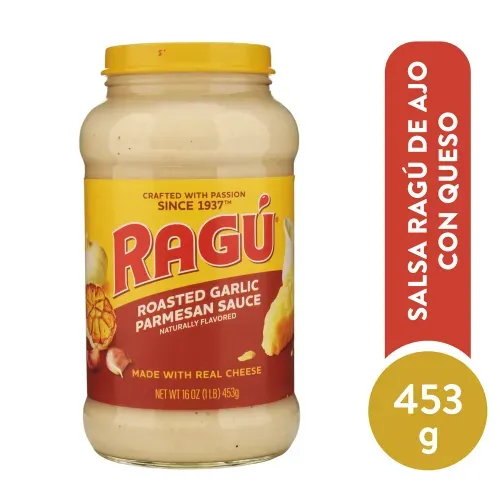 Salsa Ragú Ajo parmesano -453 g