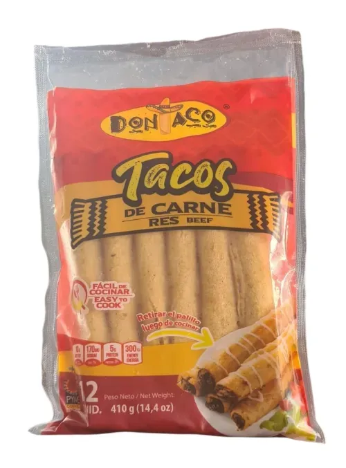 Tacos de carne Don Taco 12 Uds - 410 g