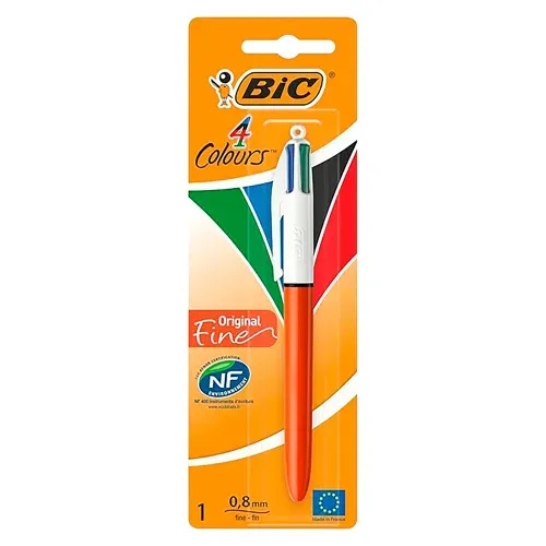 Boligrafo Bic 4 Color Fino Bl