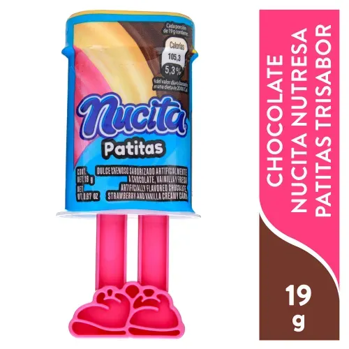 Chocolate Nucita Patitas Nutresa 19 g