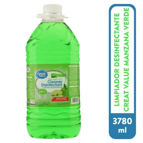 Great Value Desinfect Manzana Ver 3780ml