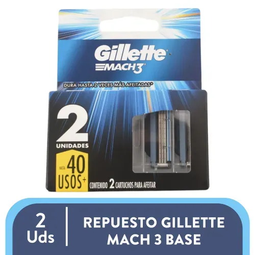 Repuesto Sistema Mach 3 Base 2 Ea