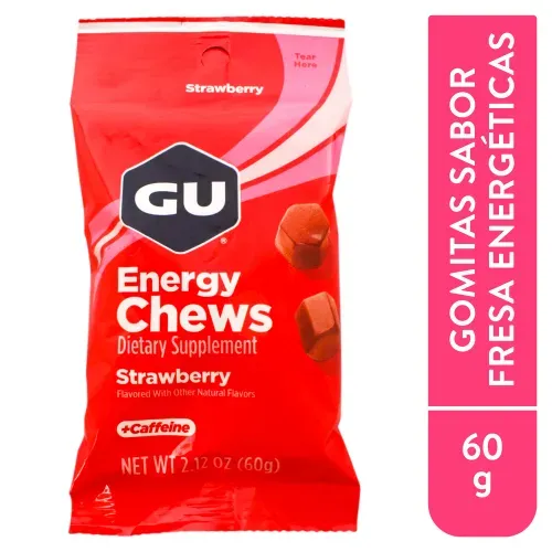 Gomitas Gu Energéticas Fresa - 60 g