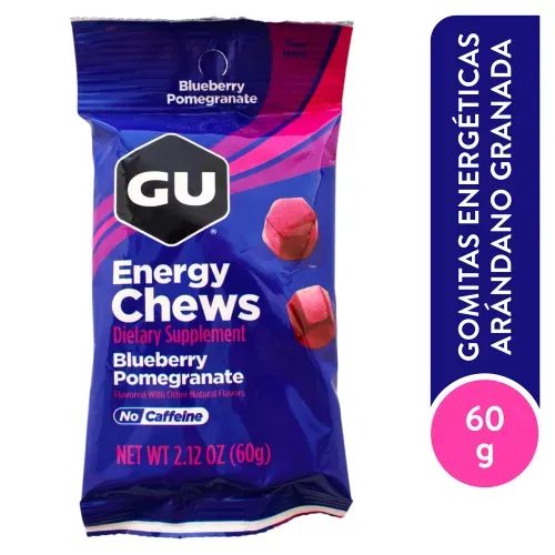 Gomitas Gu Energéticas Arándano y Granada - 60 g