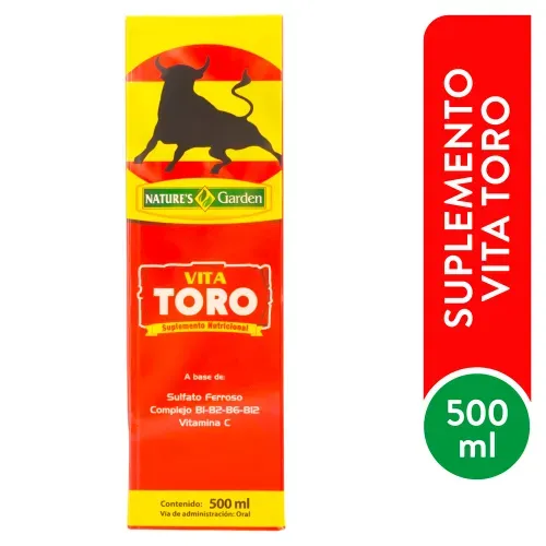 Vita Toro Natures Garden Solucion 500ml