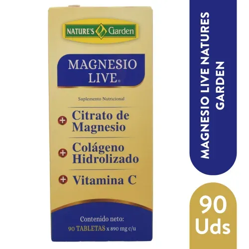 Magnesio Live Natures Garden Tab 90 g
