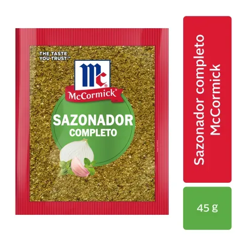 Sazonador completo McCormick - 45 g