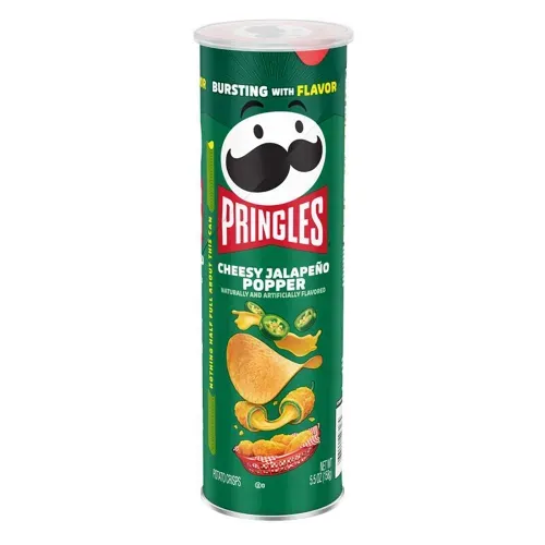 Papas Pringles Chessy Jalapeño Poppers - 158 g