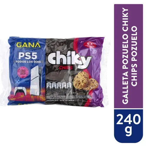 Galleta Pozuelo Chiky Chips - 240 g