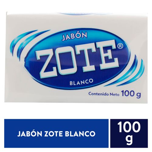 Jabon Zote en Barra Blanco - 100 g