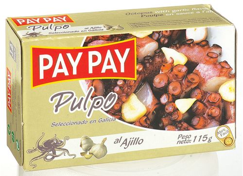 Pulpo Pay Pay Al Ajillo - 115gr