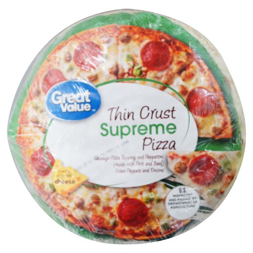 Pizza Great Value Suprema Delgada - 447gr