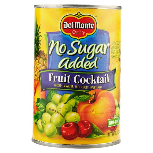 Coctel Del Monte frutas sin azúcar lata - 411 g