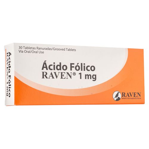 Acido Folico 1Mg, Precio indicado por unidad