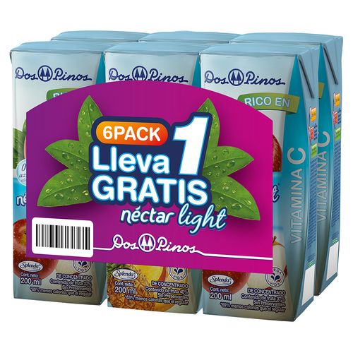 6 Pack Nectar Dos Pinos Surtido In Line - 1200ml