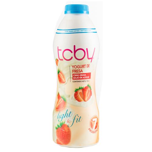 Yogurt Smoothie Tcby Fresa Light Fit - 750ml