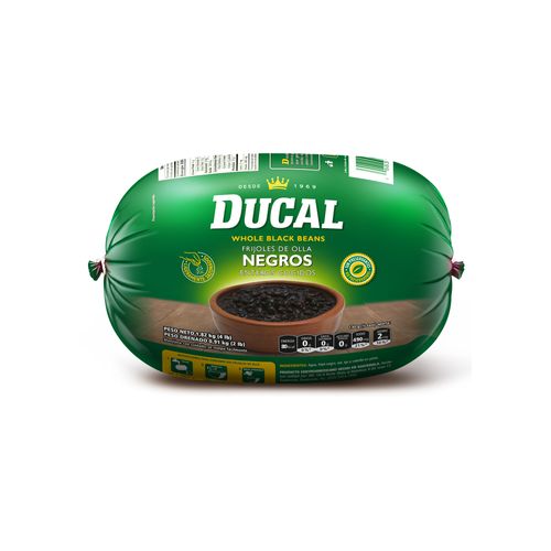 Frijoles Ducal Negros Enteros - 1820gr