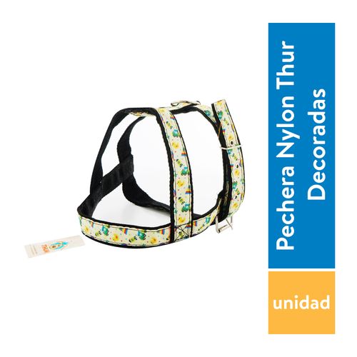 Pechera Thur Nylon Fina Decorada No5